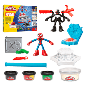 Set Marvel Spiderman Lanza y Atrapa - Play-Doh