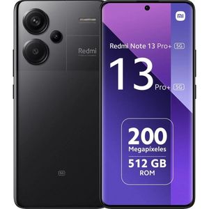 Celular Xiaomi Redmi Note 13 Pro + Plus 5G Negro 512GB 12RAM 200MP