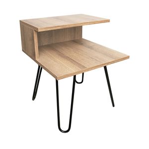 Mesa de Noche Montevideo Beige - Muebles 2020