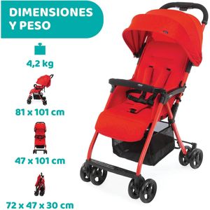 Coche para Bebé Ohlala Stroller Passion Rojo - Chicco