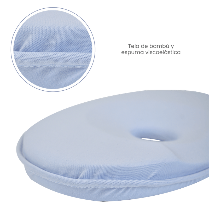 Almohada Estabilizadora Para Bebe Azul Premium Baby Premium Baby Pepe Ganga Pepe Ganga