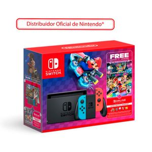 Consola Nintendo Switch + Mario Kart 8 Deluxe