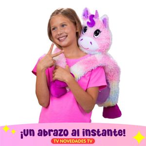 Cojín Little Big Hugs Unicornio Arcoíris - Tv Novedades