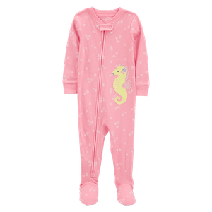 Pijama Enteriza Caballito de Mar Rosada Bebés Niñas - Carter's