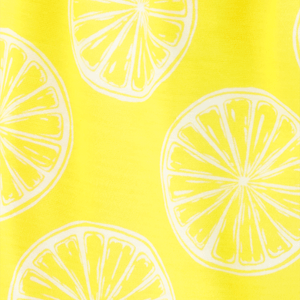 Set Blusa y Short Estampado Amarillo Niñas - Carter's