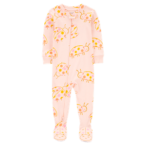 Pijama Enteriza Mariquitas Rosada Niñas - Carter's