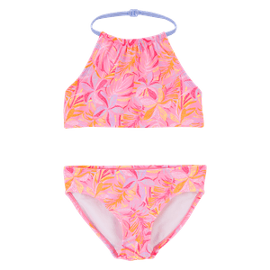 Vestido de Baño 2 Piezas Estampado Rosado Niñas - Oshkosh