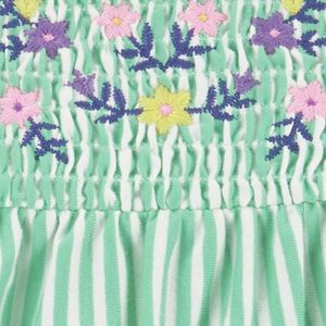 Set Blusa, Balaca y Short Rayas Bebés Niñas - Carter's