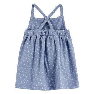 Set Vestido y Calzón Azul Bebés Niñas - Carter's
