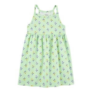 Vestido Estampado Verde Niñas - Carter's