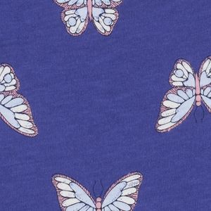 Enterizo Estampado Mariposas Azul Niñas - Carter's