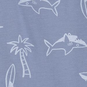 Camiseta Estampado Playa Azul Niños - Carter's