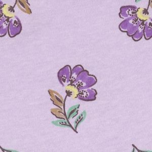 Enterizo Flores Morado Niñas - Carter's