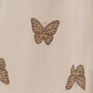 Enterizo Mariposas Beige Bebés Niñas - Carter's