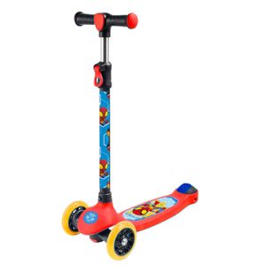 Patineta Scooter Twist Infantil Azul Roja Nivel Basico - Spidey