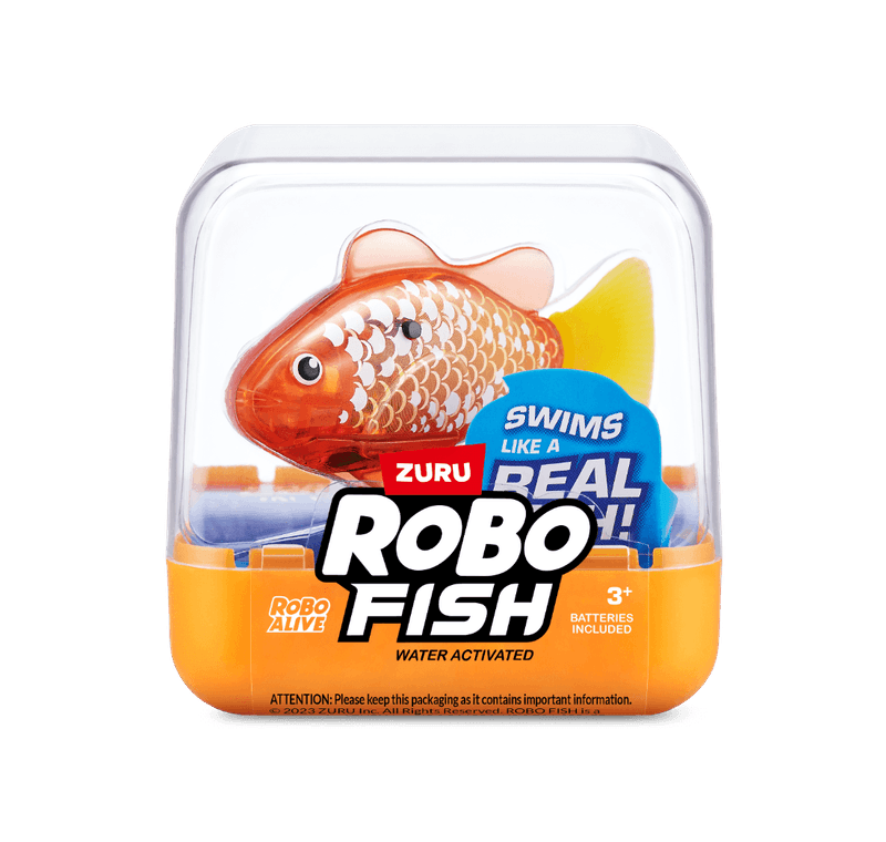 Pez Mecánico para Pecera Robo Fish Amarillo Robo Alive Serie