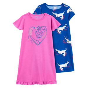 Set Pijama 2 Piezas Batolas Unicornios Niñas - Carter's