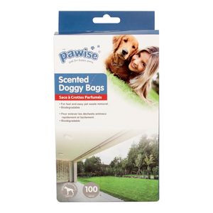 Set 100 Bolsas Biodegradables para Mascotas - Pawise