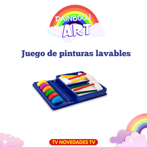 Set Rainbow Art Juego Pinturas - TV Novedades