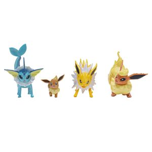 Set 4 Figuras Evolution Eevee - Pokemon