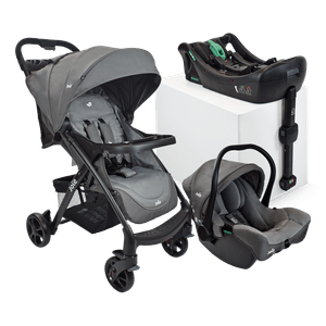 Coche para Bebé Travel I-Muze Gris + Portabebé - Joie