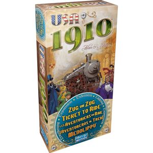 Juego de Mesa Aventureros al Tren Usa Expansión 1910 - Days Of Wonder