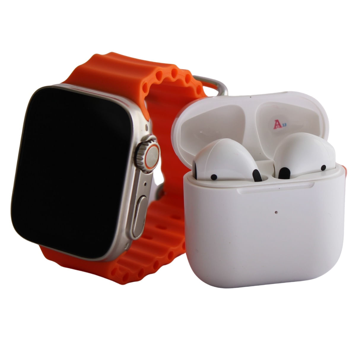 Apple Watch Smartwatch Y Auriculares Bluetooth Al Mismo Tiempo
