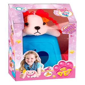 Perro Mascota de Peluche con Bolso - OX Toys