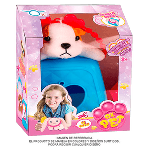 Perro Mascota de Peluche con Bolso - OX Toys