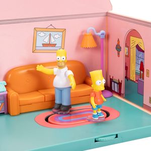 Set Diorama Sala y Figura de Homero - Simpsons