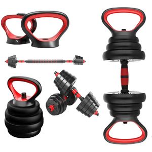 Kit Pesas 40 Kilo Set Convertible Pesa Rusa Barra Larga 80lb
