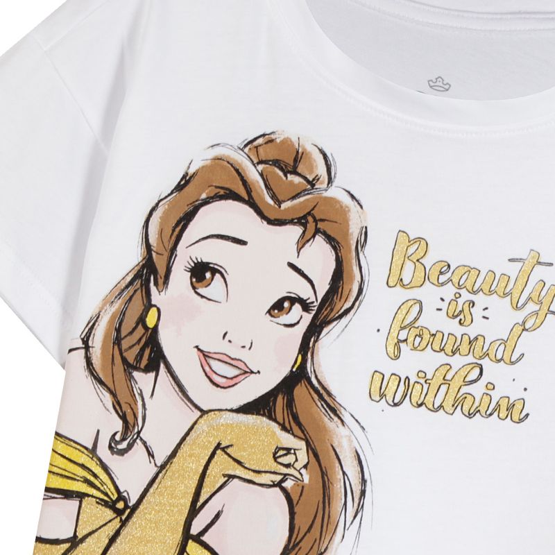 Manga Princesa Blusas Para NiÃ±as Manga Corta Camiseta Manga Corta