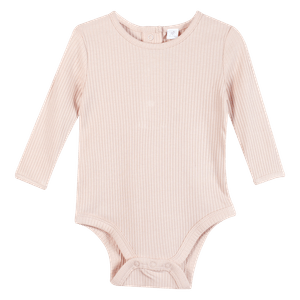 Body Manga Larga Salmon Unisex - Baobao