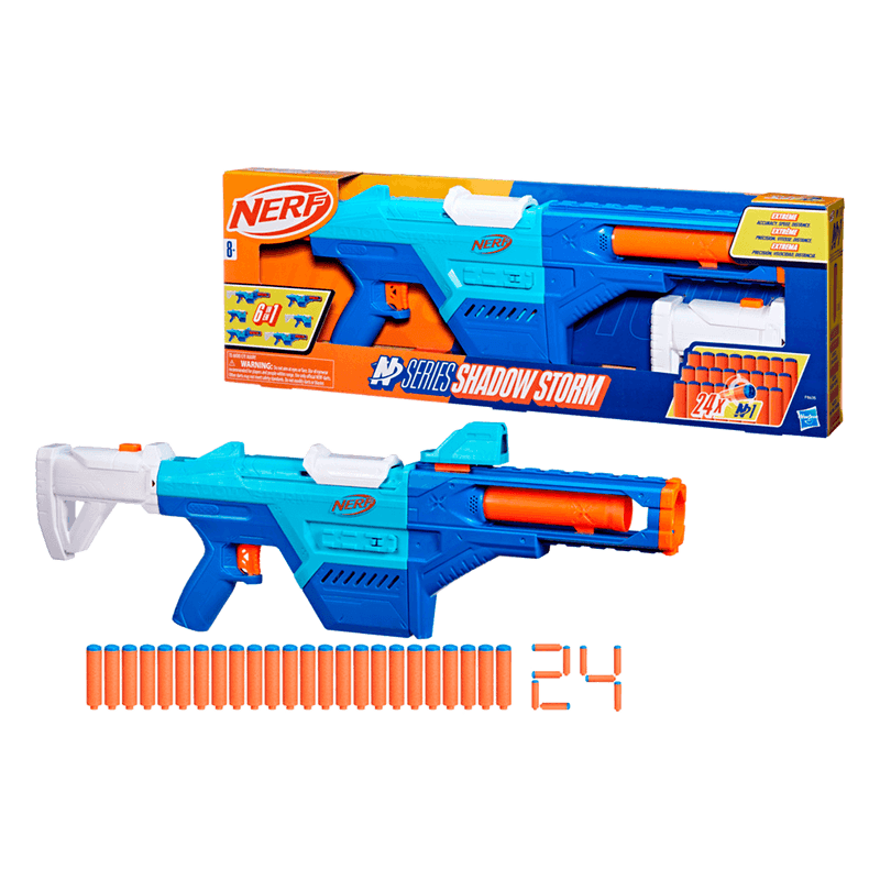 Dardos Nerf Pepe Ganga Nerf Fortnite Lanzador N1 Series Shadow
