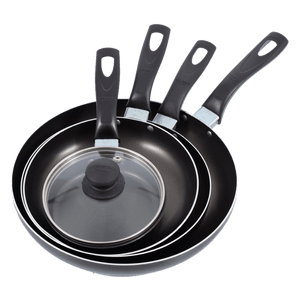 Set 3 Sartenes Aliada 18, 20, 24cm + Cacerola 12cm - Universal