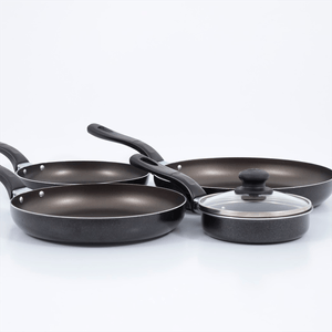 Set 3 Sartenes Aliada 18, 20, 24cm + Cacerola 12cm - Universal