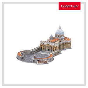 Rompecabezas 3D Nv Avanzado 101 Piezas Basilica De San Pedro - Cubic Fun