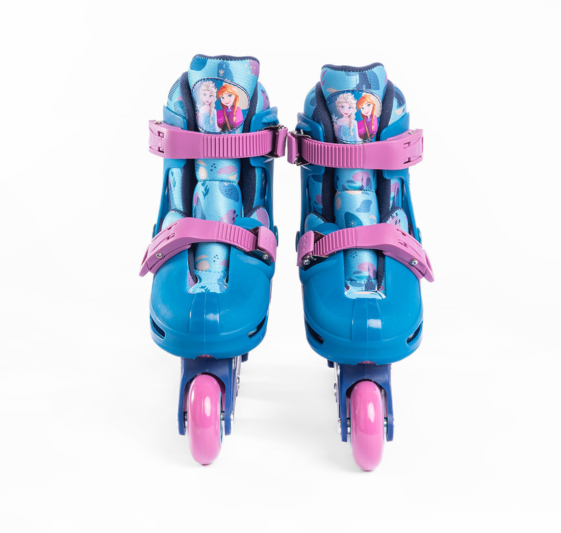Patines Infantiles en Ruedas Azul Frozen Pepe Ganga