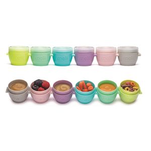 Set 6 Recipientes Snap & Go 59ml - Melii