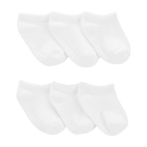 Set 6 Pares de Medias Blancas Bebés Unisex - Carter's