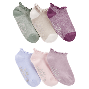 Set 6 Pares de Medias Surtidas Niñas - Carter's