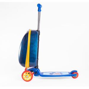 Patineta Scooter Con Maleta Azul 3Ruedas - Sonic