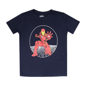 Camiseta Manga Corta Estampada Niños - Superhéroes