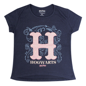 Camiseta Manga Corta Hogwarts Niñas - Princesas