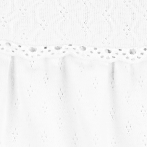 Body Manga Sisa Blanco Bebés Niñas - Oshkosh