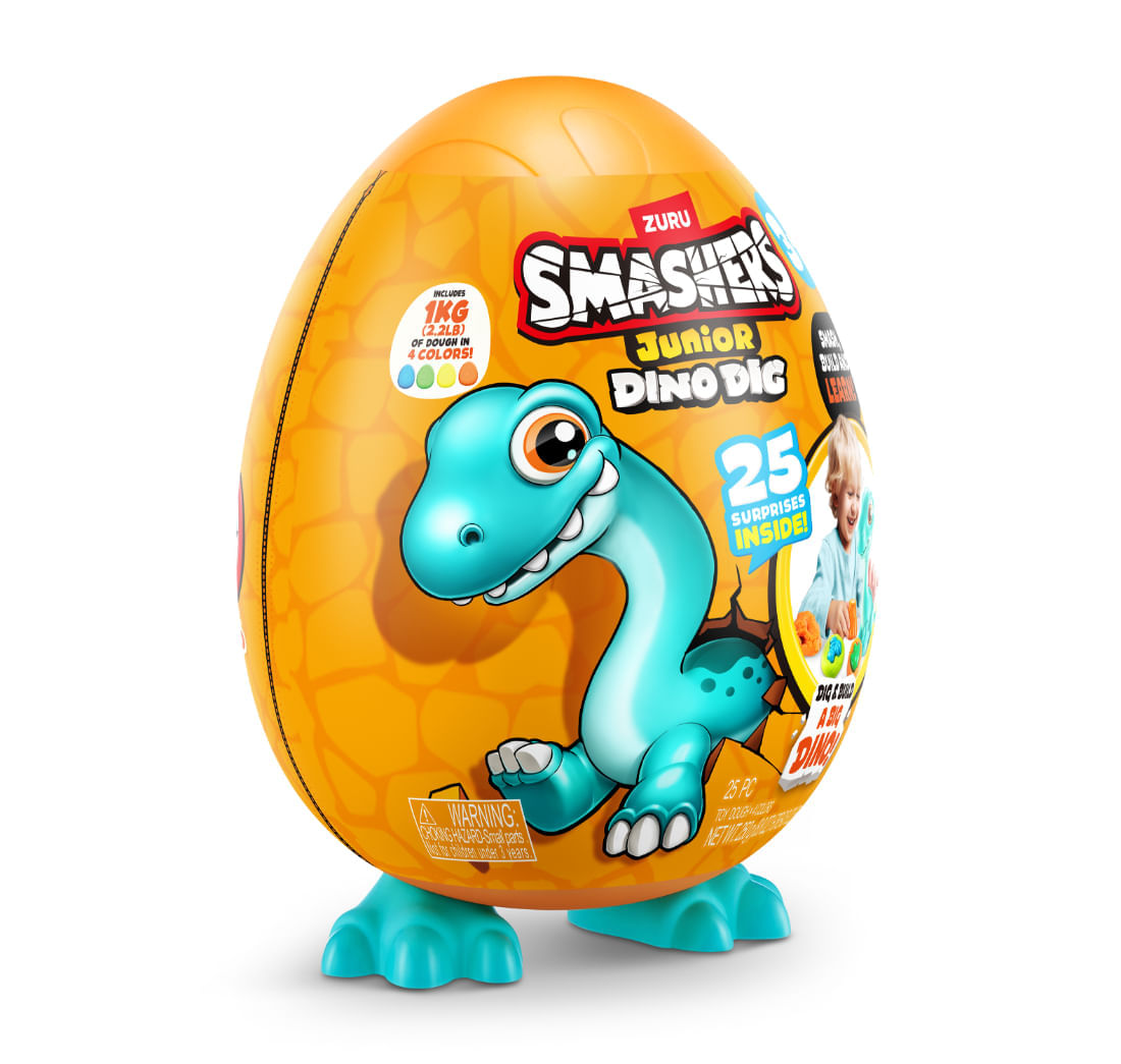 Huevo Sorpresa Dinosaurio Junior Grande 25Sorpresas Smashers