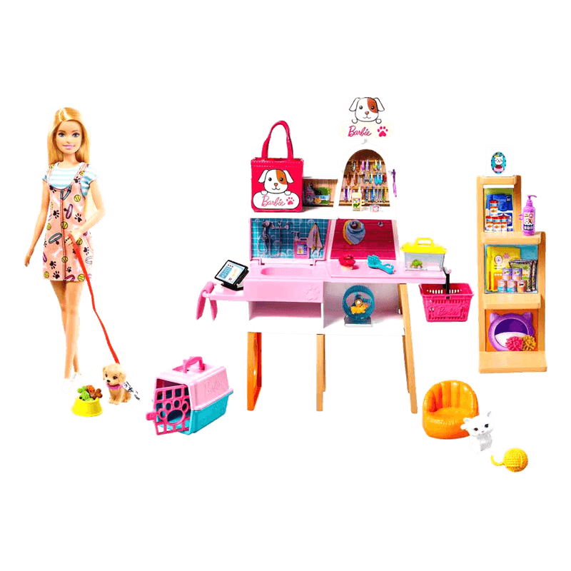 Set Tienda Para Mascotas Barbie Barbie Pepe Ganga Pepe Ganga