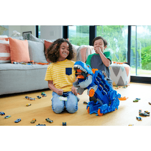Set City Súper Remolque de T-Rex - Hot Wheels
