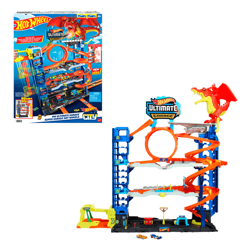 Set City Ultimate Garage Hot Wheels Pepe Ganga