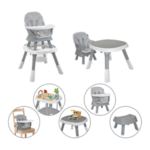 Silla Comedor Seven 7 en 1 Gris - Priori